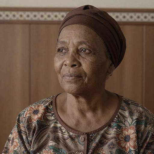 Captivating Portrait of an Older Woman