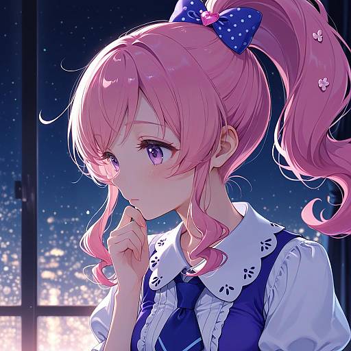 Illustration of Momoyama mirai, pretty series in the style of Citron 82