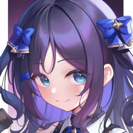 Illustration of Aiba uiha, nijisanji in the style of Meion