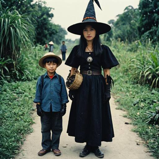 Betel Witch Woman Costume Outdoor Solo