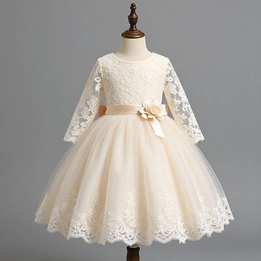 Elegant Baby Flower Girl Dress