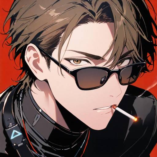 Brooding Portrait of a Stylish Male Brooding Portrait of a Stylish Male