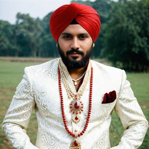 Indian Groom in Traditional Wedding Attire