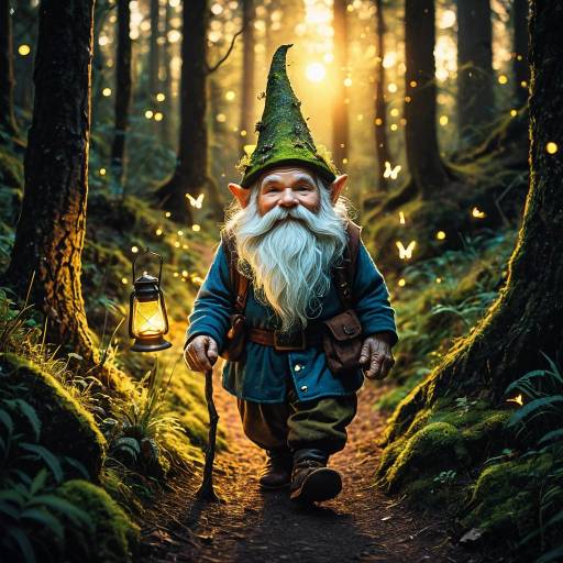 Ethereal Gnome Trekking at Sunset Ethereal Gnome Trekking at Sunset