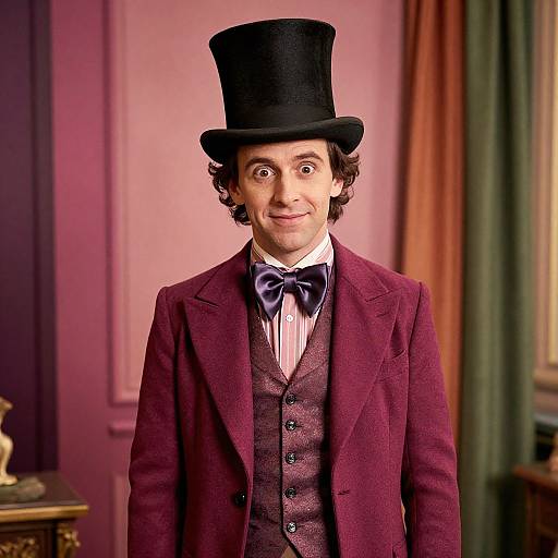 Willy Wonka Costume Portrait