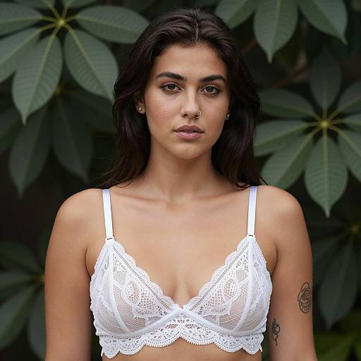 Elegant Portrait of a Woman in Nature