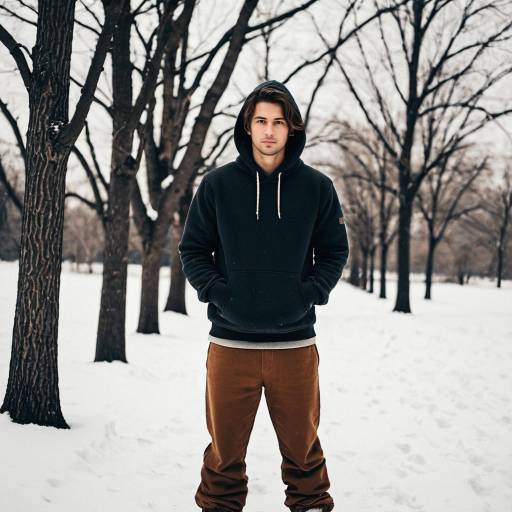 Casual Winter Outfit for a Young Man
