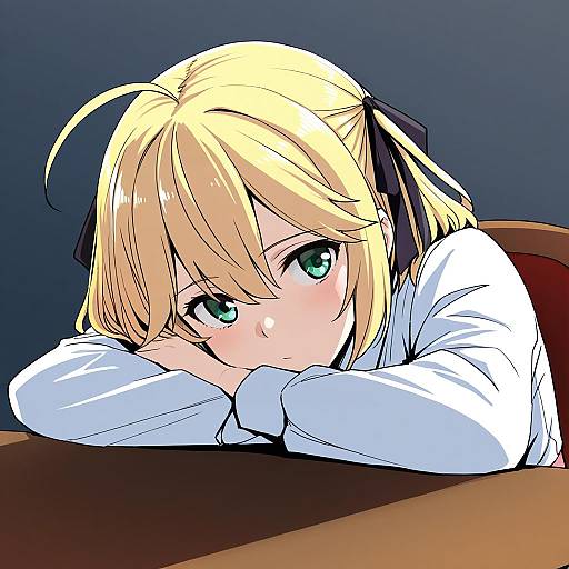 Illustration of Anisphia wynn palettia, tensei oujo to tensai reijou no mahou kakumei in the style of H2o (ddks2923)