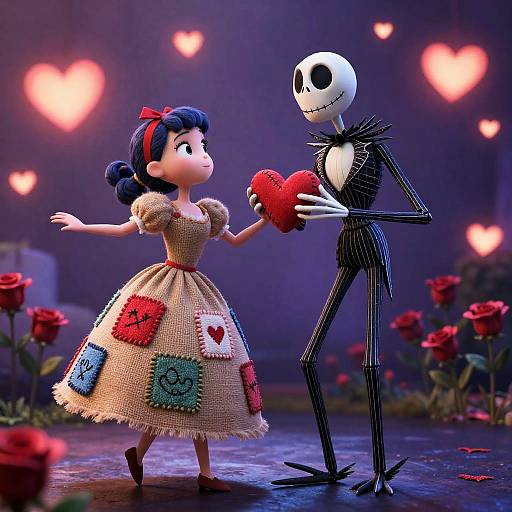 Sally and Reformed Oogie Valentine's Dance