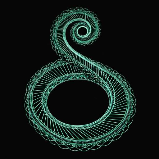 Helix Light Painting with Lace Design