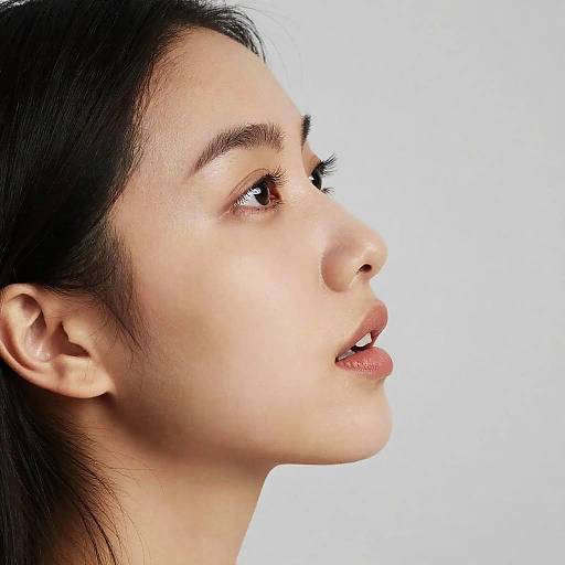 Photorealistic Side Profile Portrait