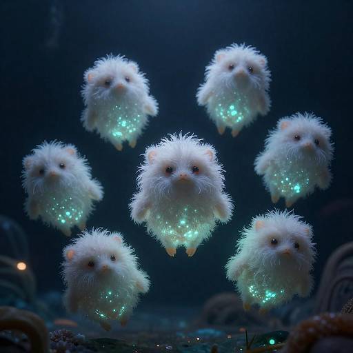 Thalassara: Home of Bioluminescent Fluffarians