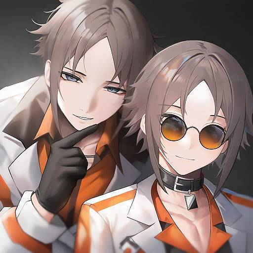 Illustration of Mysta rias, nijisanji in the style of Suou-sensei