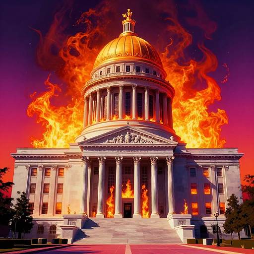 Surreal Future Funk Rebel Scene