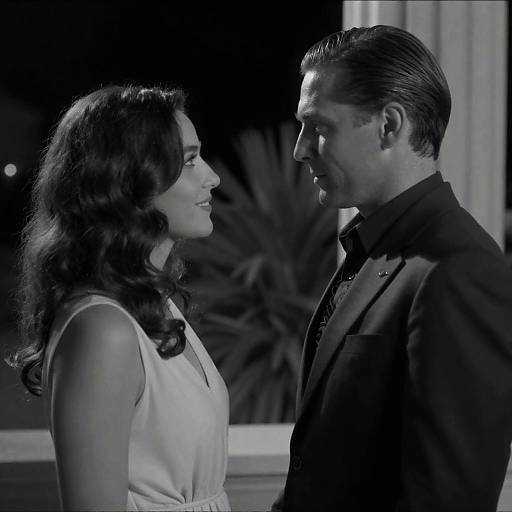 Intimate Nighttime Portrait of a Couple