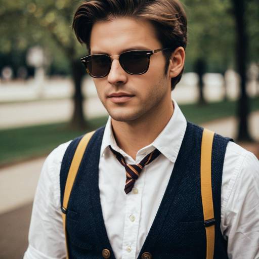 Stylish Preppy Costume for a Guy