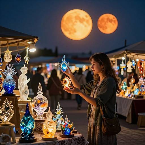 Dream Bazaar Under Twin Suns