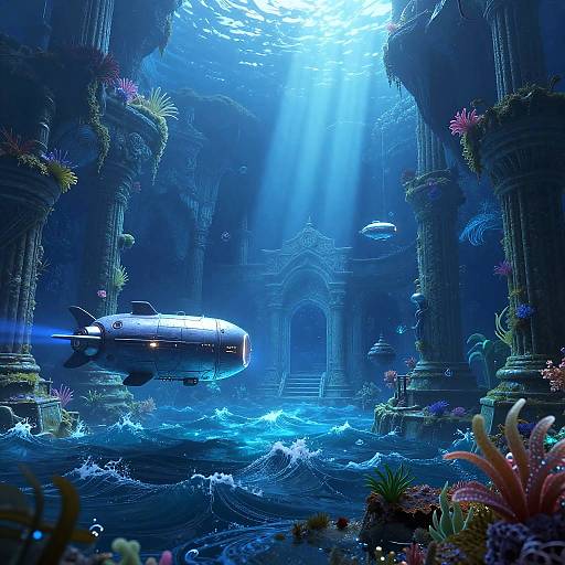 Aquamir: Mystical Underwater Fantasy Realm