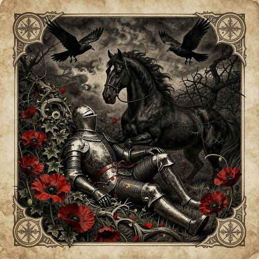 Fallen Knight Arcane Etching