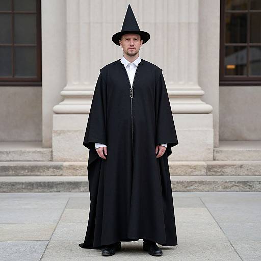 Man in Pilgrim Costume