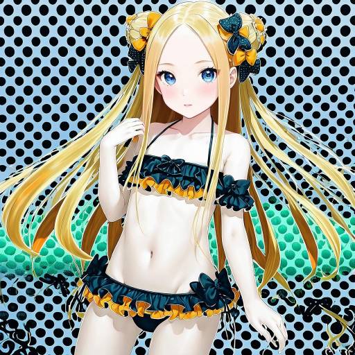 Illustration of Abigail williams (emerald float) (fate), fate/grand order in the style of Ica