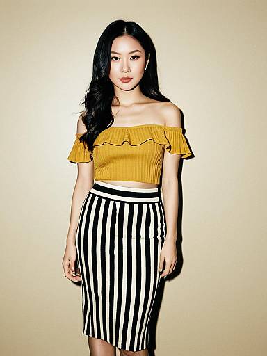 Trendy Night-Out Fashion Photography Pose