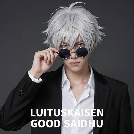 Intense Young Cosplayer Portrait