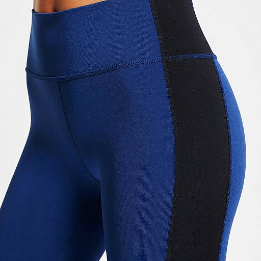 Close-Up of Blue-Black Radlerhosen Fabric