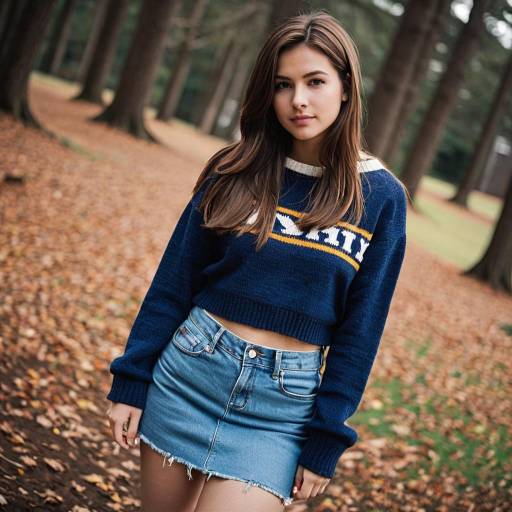 Casual Sexy College Girl Cosplay Outfit