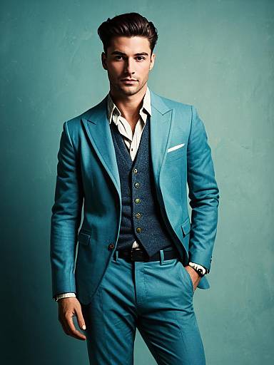 Photorealistic Modern Fashion Portrait