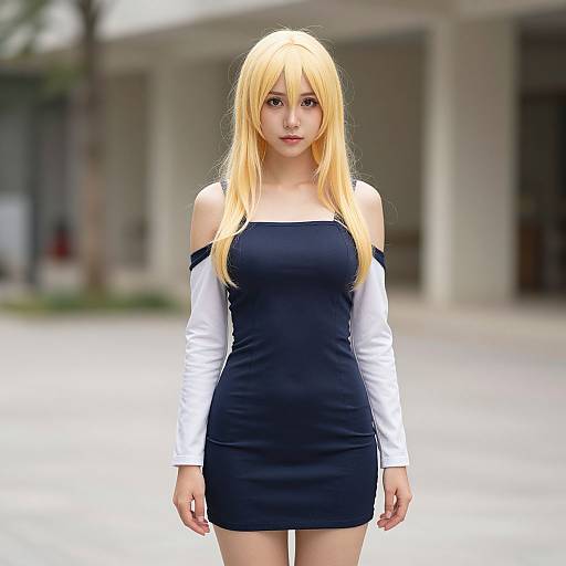 Realistic Female Castiel Costume