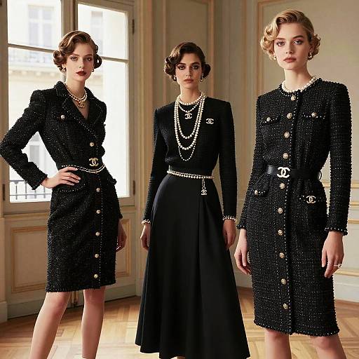 Chanel Haute Couture Paris Editorial