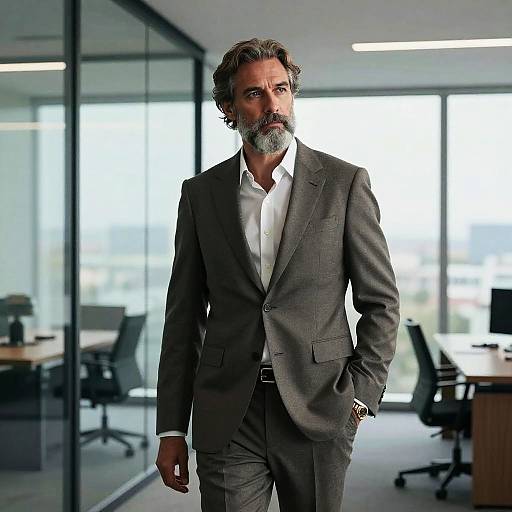 Editorial Portrait of Corporate Executive