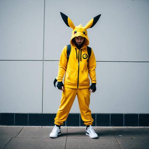 Male Raichu Costume Cosplay for Adults