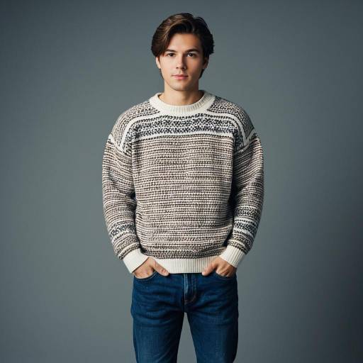 Realistic Solo Male Fashion Portrait