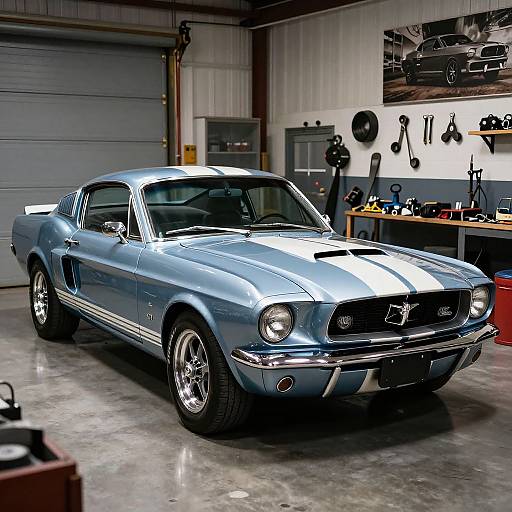 Shelby GT5000 in Vintage Garage