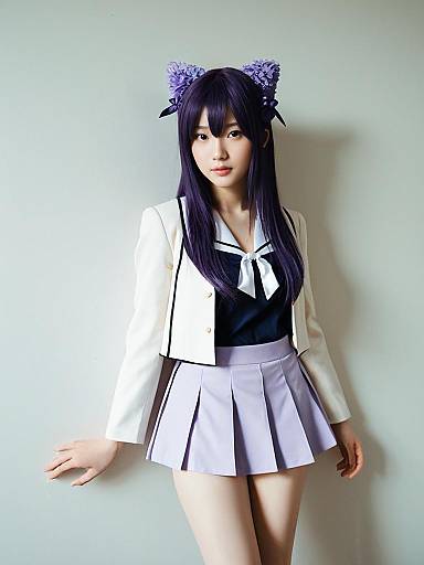 Realistic Sexy Sumire Kanou Cosplay