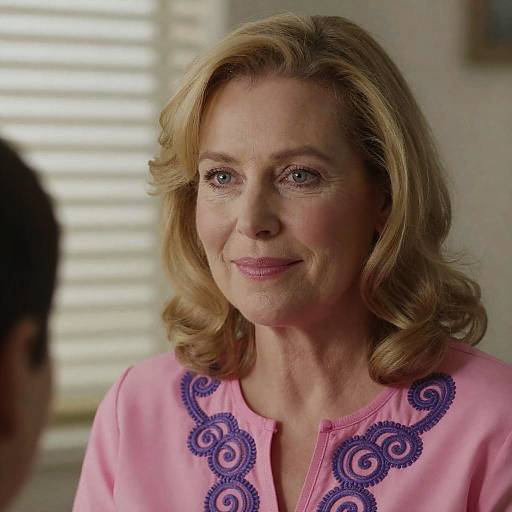 Portrait of a Smiling Woman Indoors