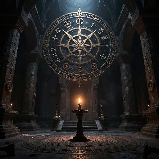 Ominous Ancient Temple of Dark Magic