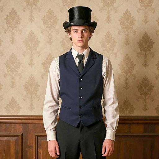 Victorian-Era Costume Photography for Men