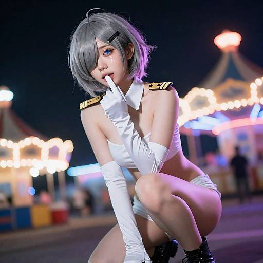 Cosplay at Neon Carnival Night