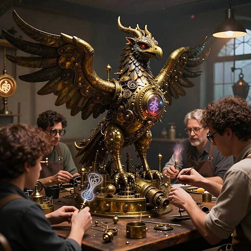 Steampunk Mythical Creature Workshop