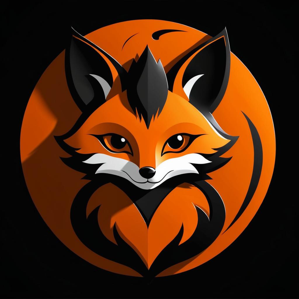 Adorable Vector Fox T-Shirt Design