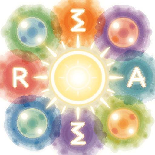 Ketamine Abstract Art with Magical Runes