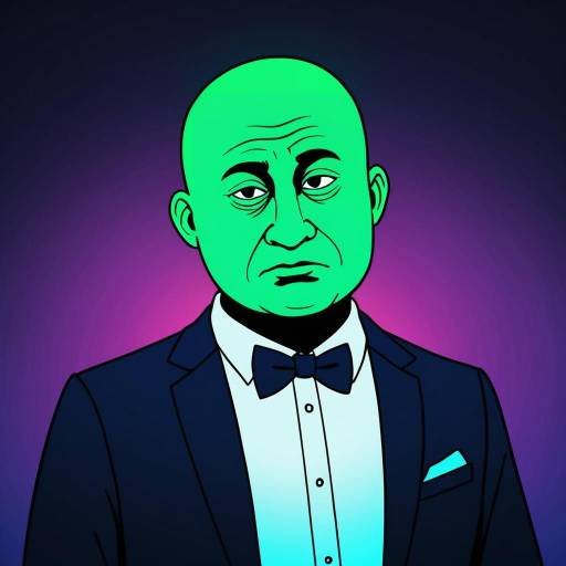 Worried Wojak in Elegant Formal Attire