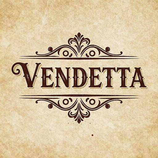 Vintage Vendetta Logo Design