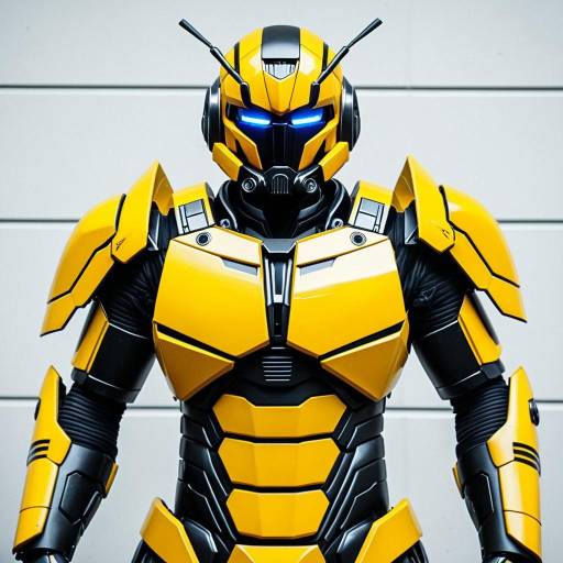 Bumblebee Animated Cosplay Costume Design