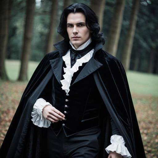 Victorian Vampire Count Cosplay