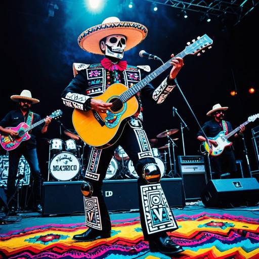Robotic Mariachi Rocker at Festival