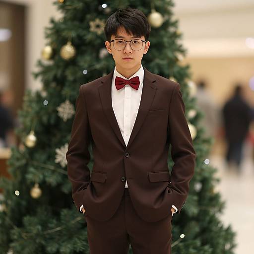 Stylish Holiday Party Outfit for Male